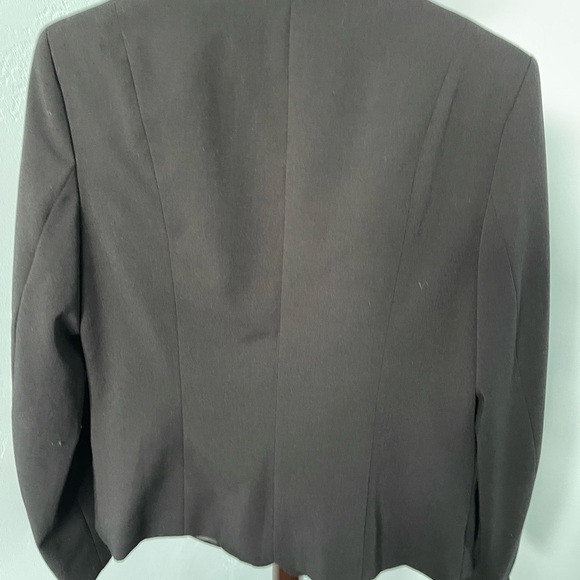 Nine West Women's Long Sleeves Front 2-Button Open Front Blazer Jacket size 6 - Picture 4 of 4